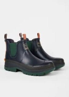 Paul Smith loves Barbour Side-Gore Rain Boots
