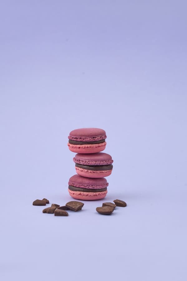 T Maria的巧克力和伯爵红茶马卡龙