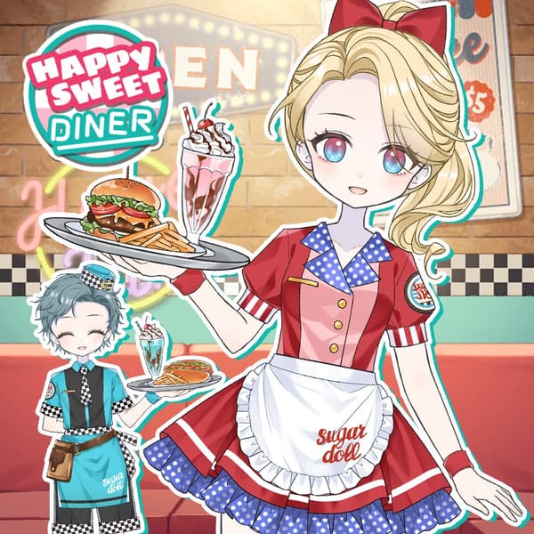 프리미엄 가챠 HAPPY SWEET DINER