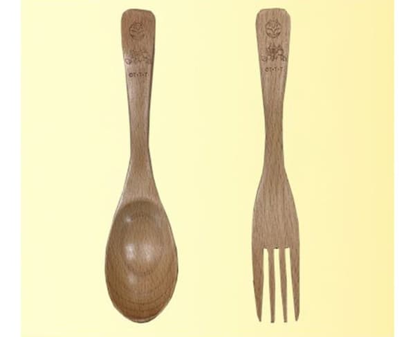 Illustration Spoon/Fork 770 yen each