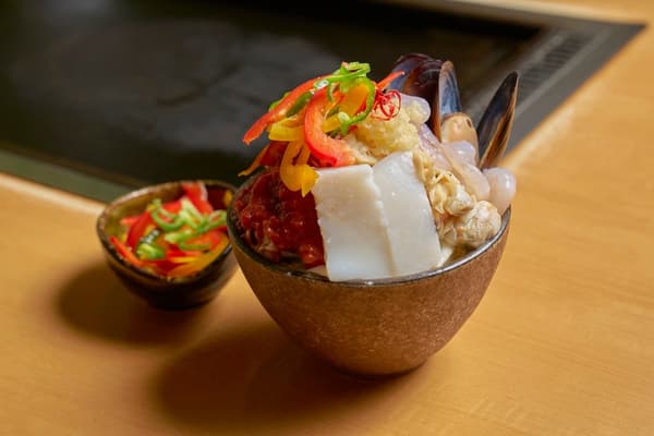 海鮮西班牙燉飯文字燒 — ¥2,080（含稅 ¥2,288）