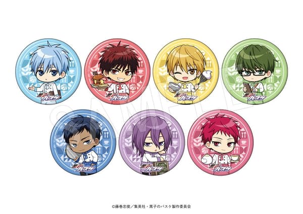 Mini Character Trading Glitter Can Badge