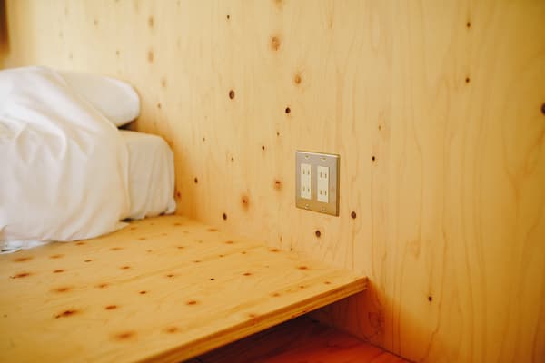 带舒适座椅区的私人露台