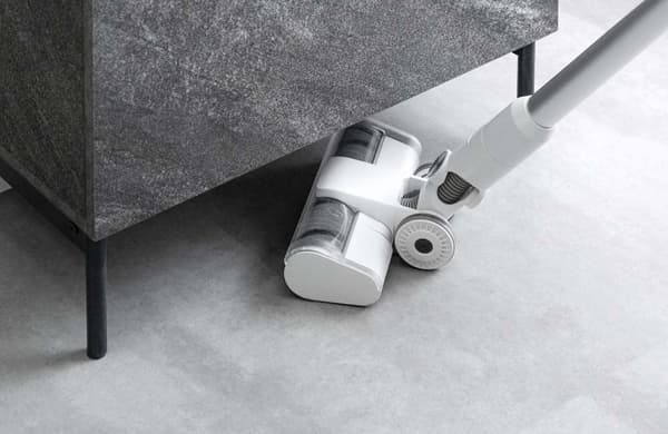 High-leg design makes cleaning easy without moving