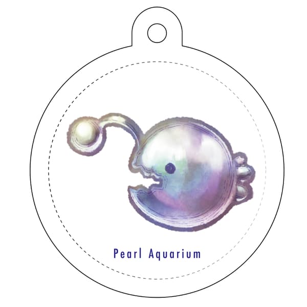 安康鱼珍珠钥匙链