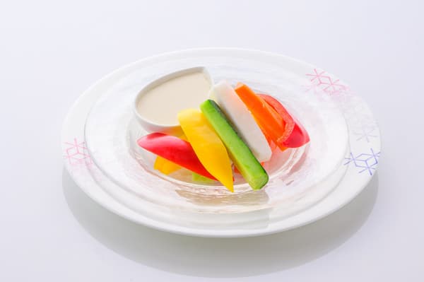 Colorful Summer Vegetable Bagna Cauda