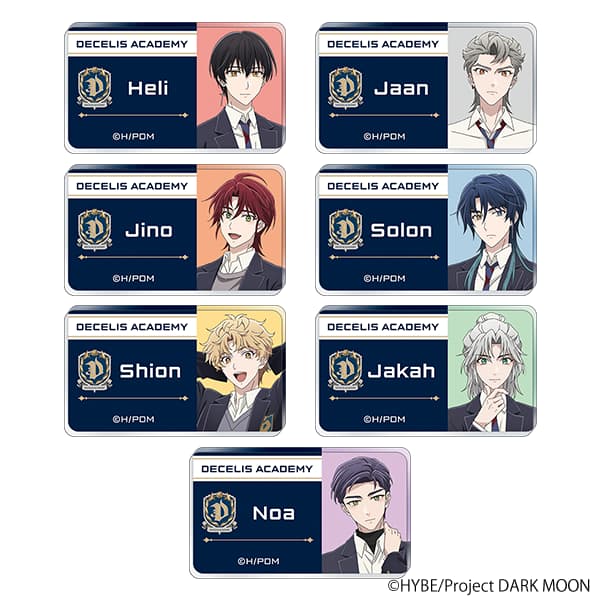 Acrylic Name Clip Collection