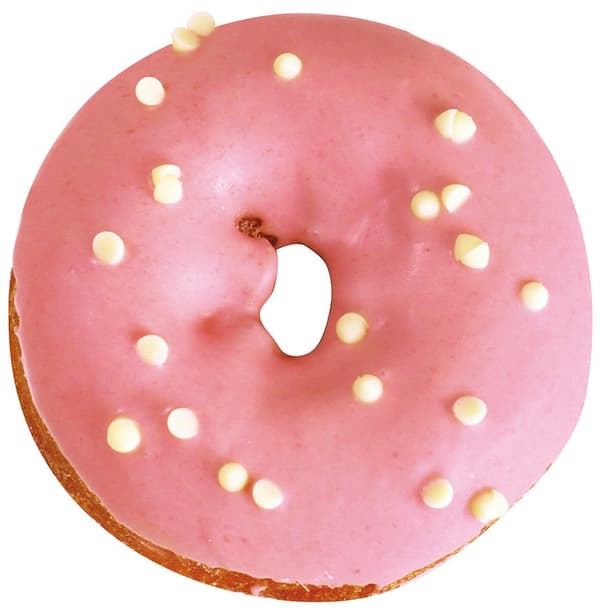 牛奶妹甜甜圈（草莓巧克力味）