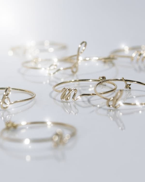 Alphabet rings