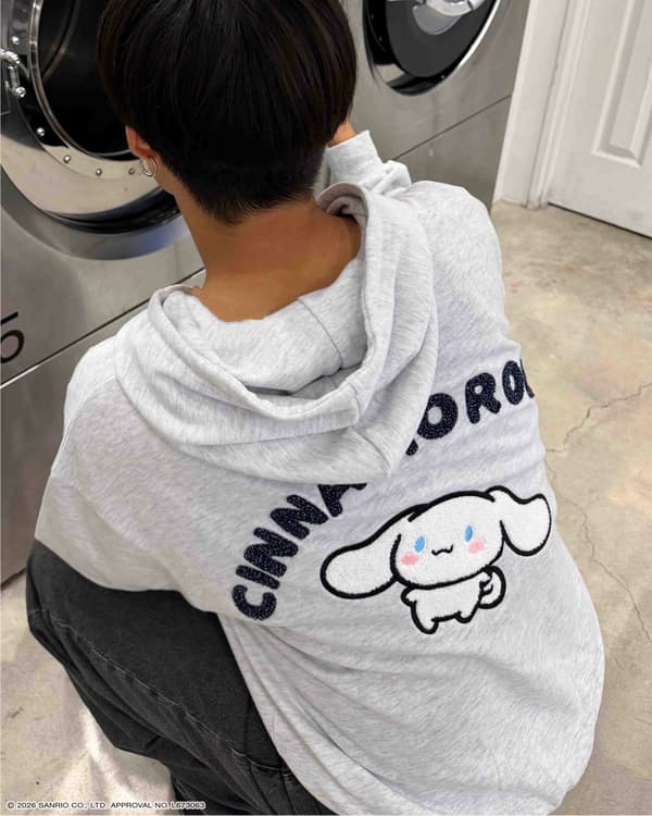 Wzip sweat hoodie styling