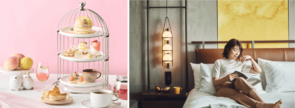 Afternoon Tea Stay Plan — combining a leisurely staycation in Kyomachibori with afternoon tea