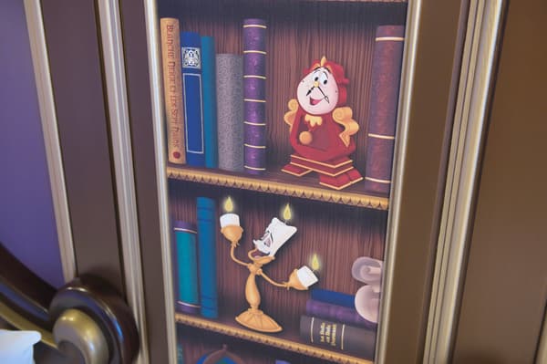 디즈니 미녀와 야수 룸(벽지) (C)Disney
