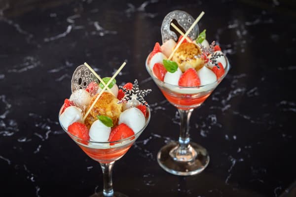 Strawberry and White Chocolate Parfait