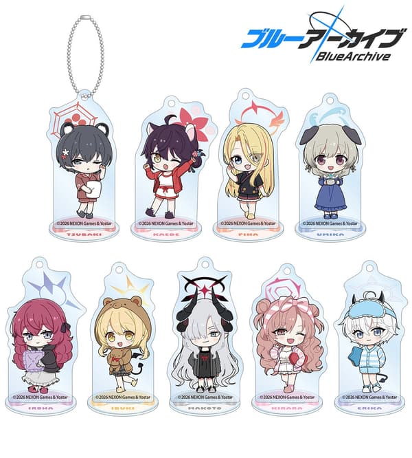 Trading Chibi Character Acrylic Stand Keychain