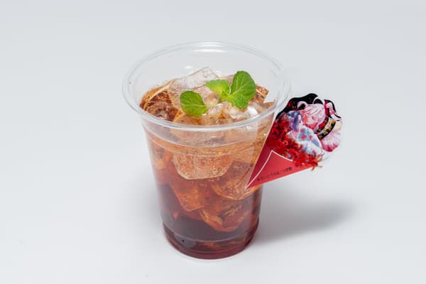Scarlet Blood Orange Tea Soda