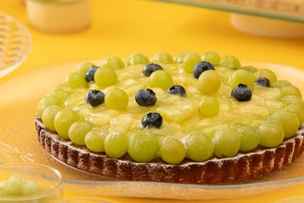 哈密瓜與葡萄塔