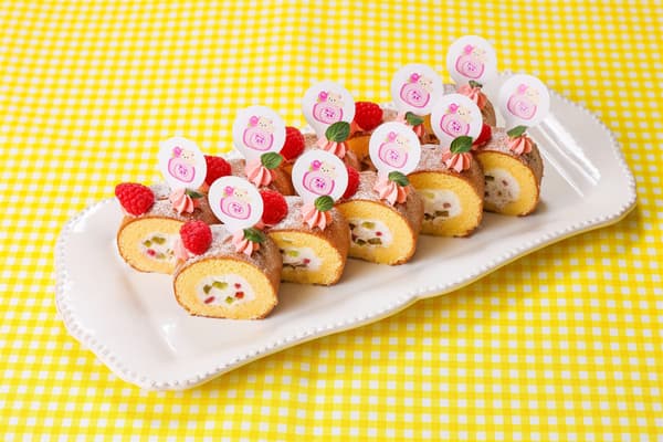Roll Cake Buah Impian Korilakkuma