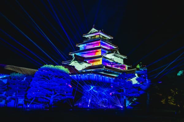 Projection Mapping del Castillo de Tsuruga 2025