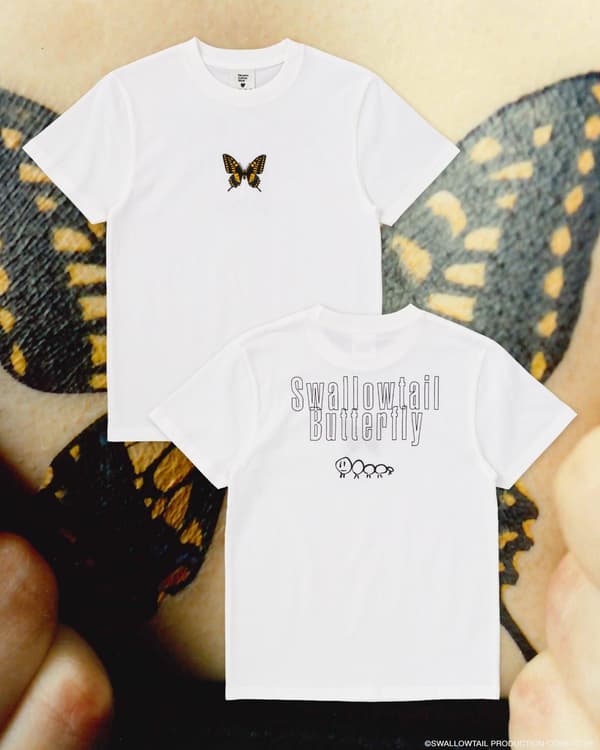 Swallowtail Butterfly × FCW Ageha Embroidery T