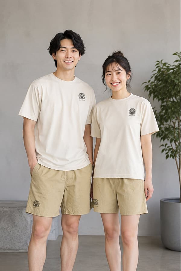 Unisex loungewear provided for guests