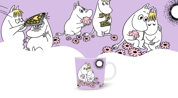 Moomin Characters Expressing Love
