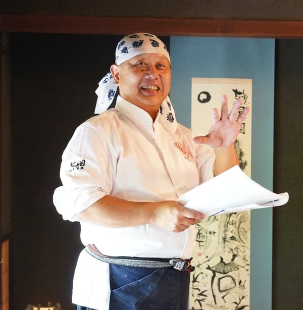 Motohide Sato, seventh-generation president of Yamasa Chikuwa