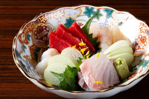 Sashimi campur, 5 jenis