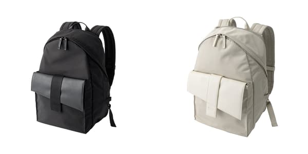 黑色和 ECRU 色的 JOEY BACK PACK