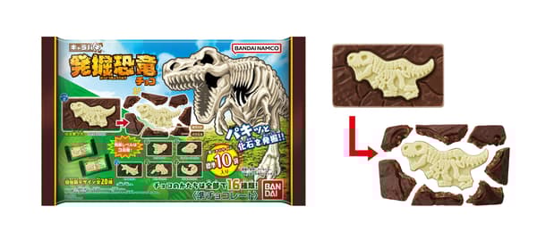 角色挖掘恐龙巧克力大袋装