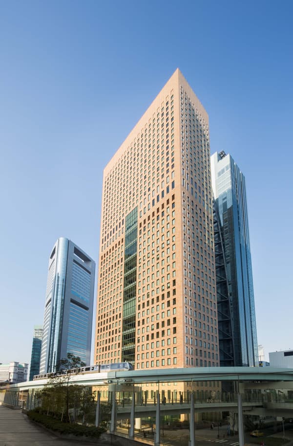 Exterior of The Royal Park Hotel Iconic Tokyo Shiodome