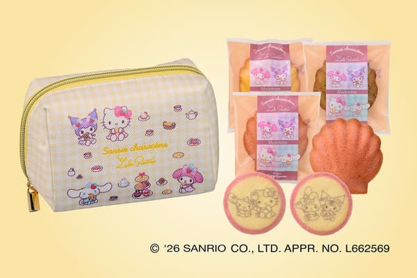 SANRIO CHARACTERS 茶话会小袋