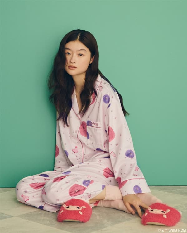 Serie de pijama de satén cálido