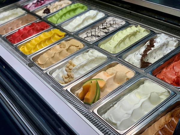 Premium Karubi gelato variety