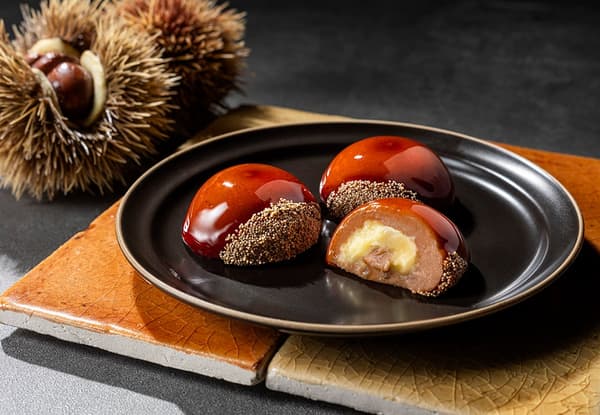 看起来像真栗子的栗子季蒙布朗蛋糕