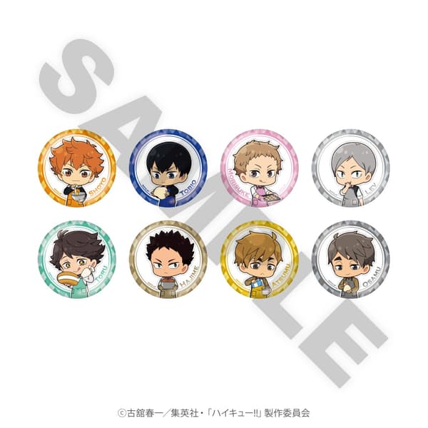 Chapa coleccionable de Haikyu!! x All Hearts Company
