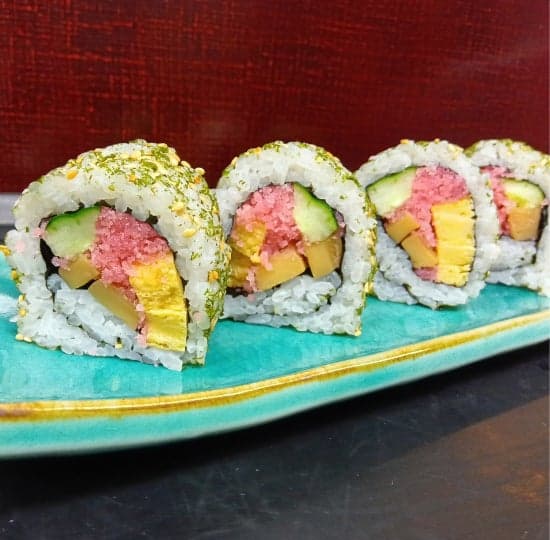 Platos que utilizan Hama no Menma en Yokohama Takashimaya (imagen)