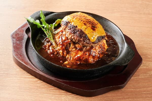 치즈 함박 오므라이스