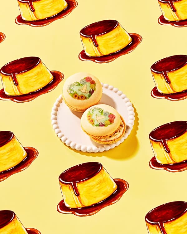 피스풀 마카롱 – 커스터드 푸딩