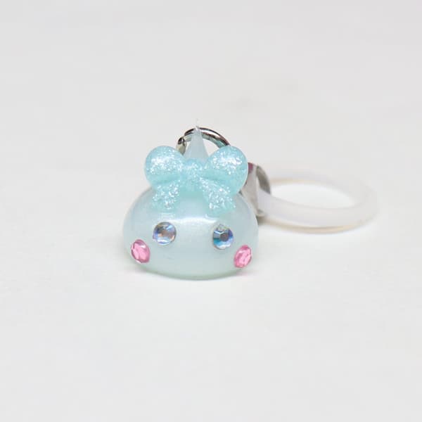 Blue Pearl marker keychain