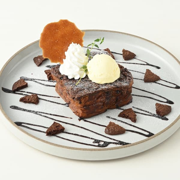 丹麦法式吐司（浓郁三重巧克力）