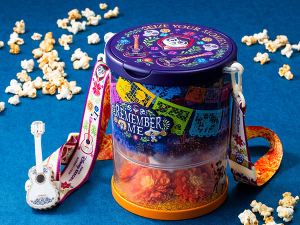 Coco-themed popcorn bucket