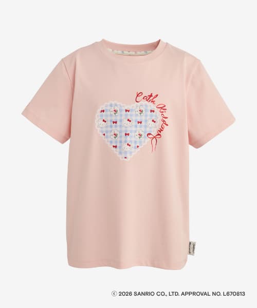 Cath Kidston × Hello Kitty 基础款 T 恤 粉色