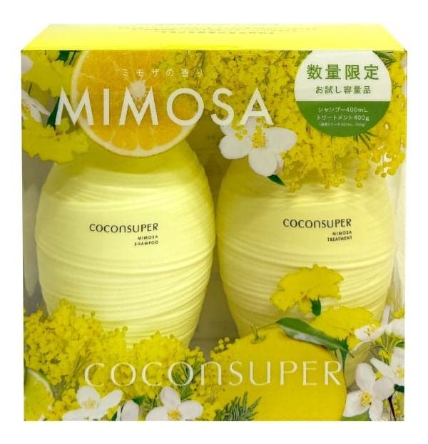 Set sampo dan perawatan Coconsuper aroma Mimosa