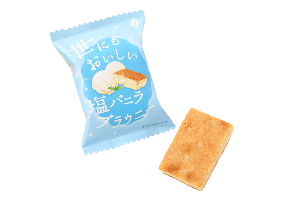 Kemasan Salt Vanilla Brownie