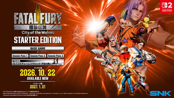 Starter Edition key art with the Nintendo Switch 2 release dates