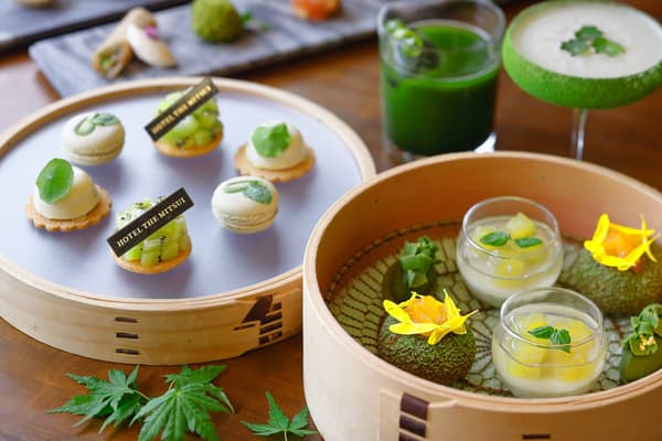 THE GARDEN BAR的下午茶甜点和咸点