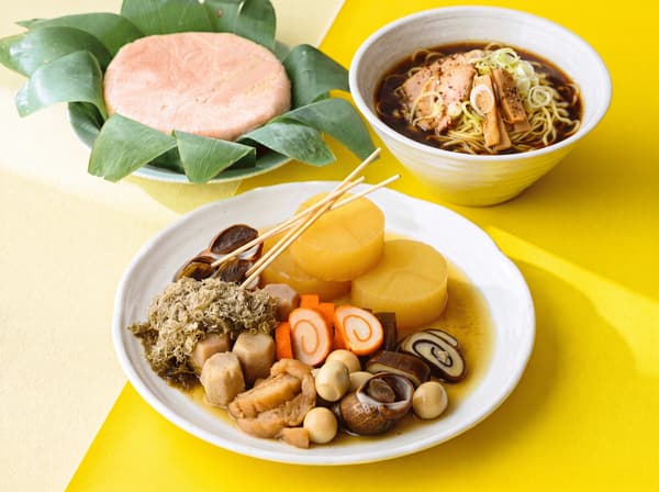 Specialties from Hokuriku's three prefectures, gathered together