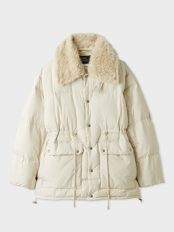 TAION x MIESROHE water-repellent down jacket