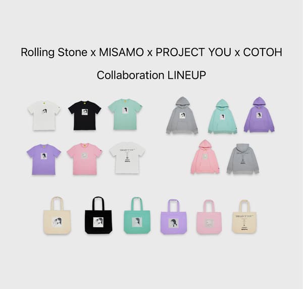 Rolling Stone Korea x MISAMO 合作视觉图