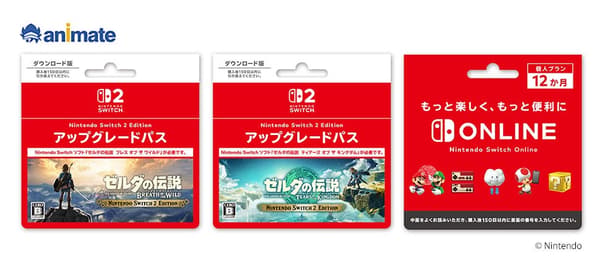 Upgrade Pass and Online Ticket
